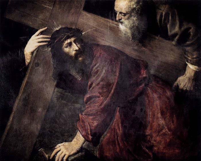 TIZIANO Vecellio Christ Carrying the Cross oil painting image